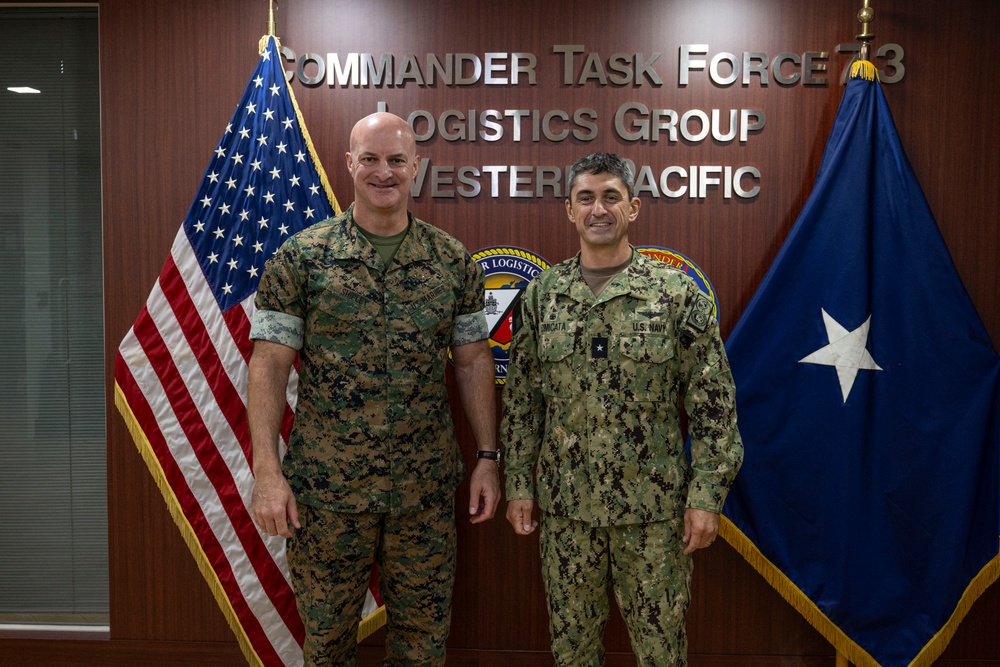 Maj. Gen. Daniel Shipley Visits COMLOGWESTPAC, October 9, 2024