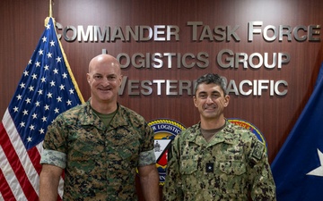 Maj. Gen. Daniel Shipley Visits COMLOGWESTPAC, October 9, 2024