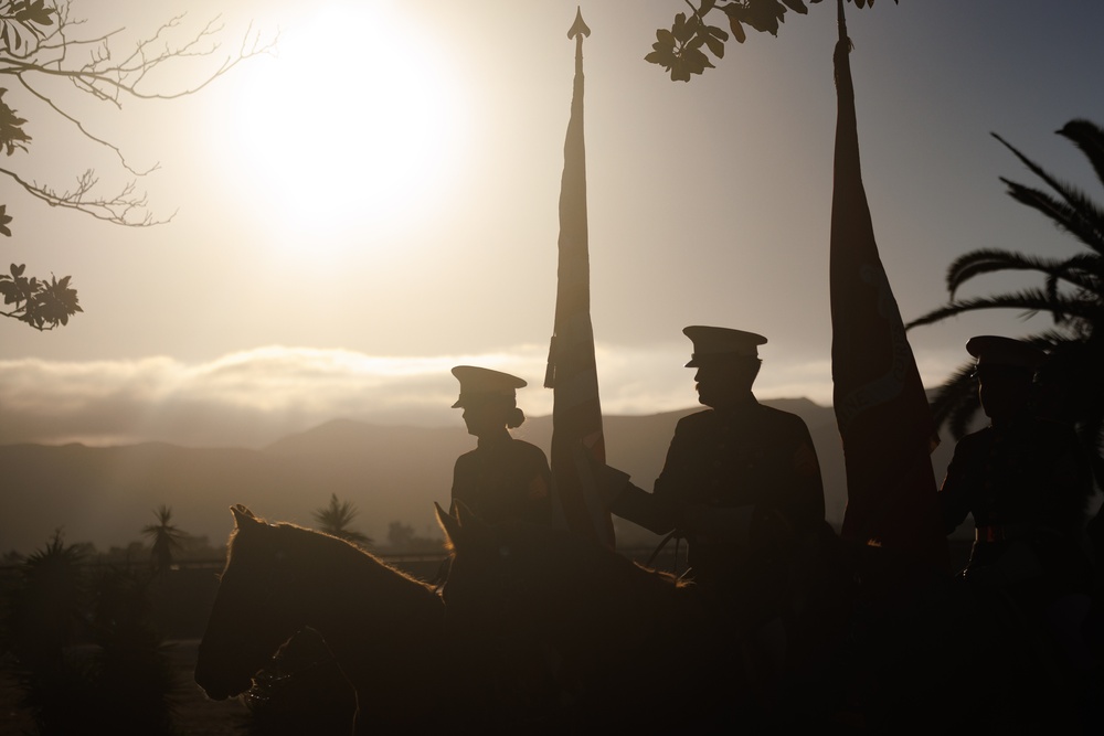 Camp Pendleton Hosts the 82nd Annual Evening Colors Ceremony