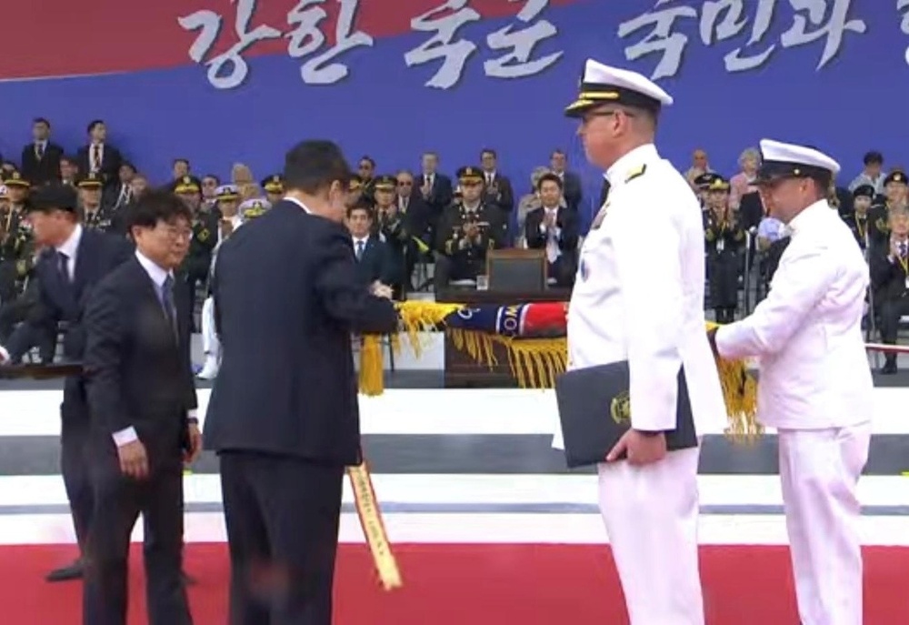 CNFK Awarded ROK Presidential Unit Citation