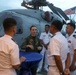 Sailors aboard the USS Howard hosts a reception as part of Sama Sama 2024