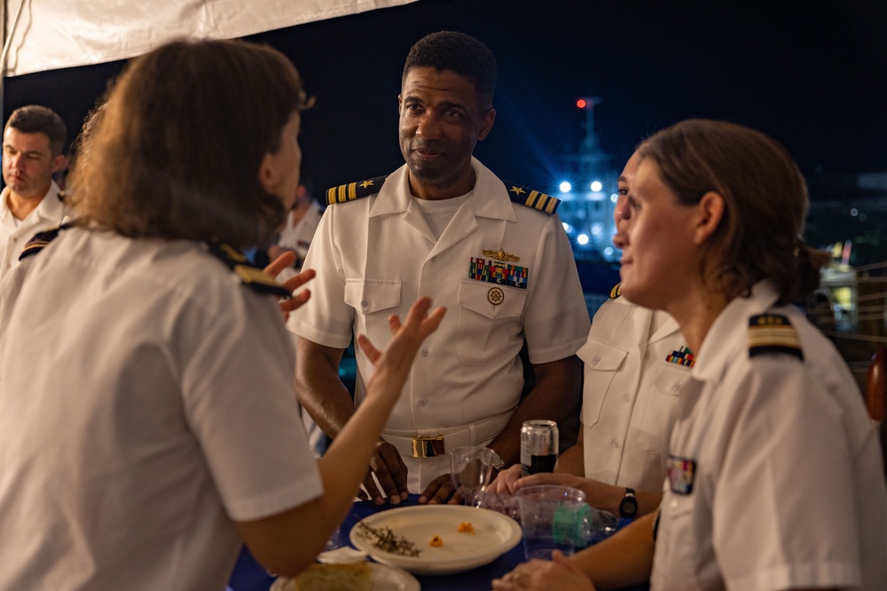 Sama Sama 2024 U.S. Reception Aboard USS Howard (DDG 83)