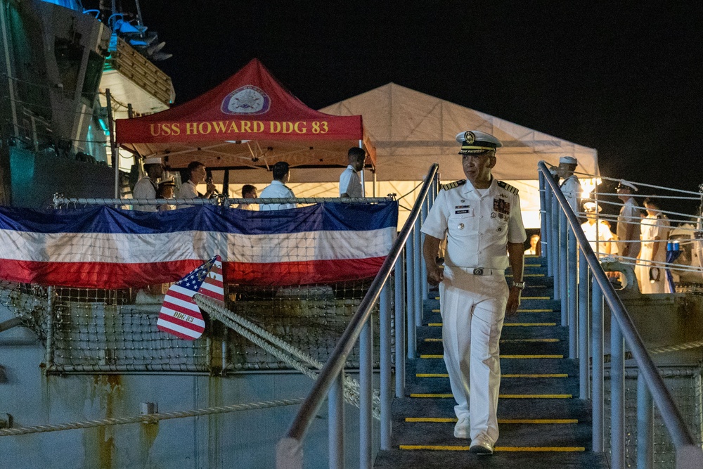 Sama Sama 2024 U.S. Reception Aboard USS Howard (DDG 83)