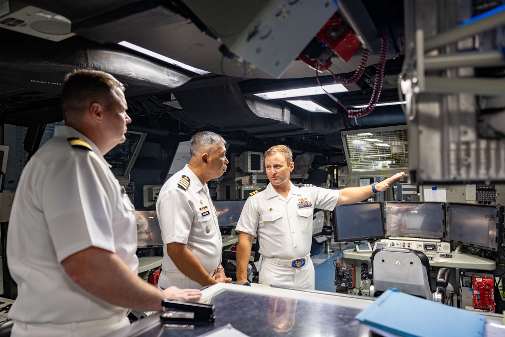 Sama Sama 2024 U.S. Reception Aboard USS Howard (DDG 83)