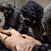 15th MEU Marines participate in a CBRN drill