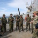 Sailors aboard USS Howard (DDG 83) conduct a shipboard tour for medical personnel during Sama Sama 2024 in Subic, Philippines