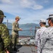 Sailors aboard USS Howard (DDG 83) conduct a shipboard tour for medical personnel during Sama Sama 2024 in Subic, Philippines