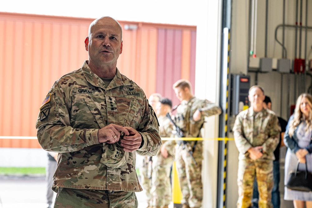 Aviano unveils new Army power-projection facility