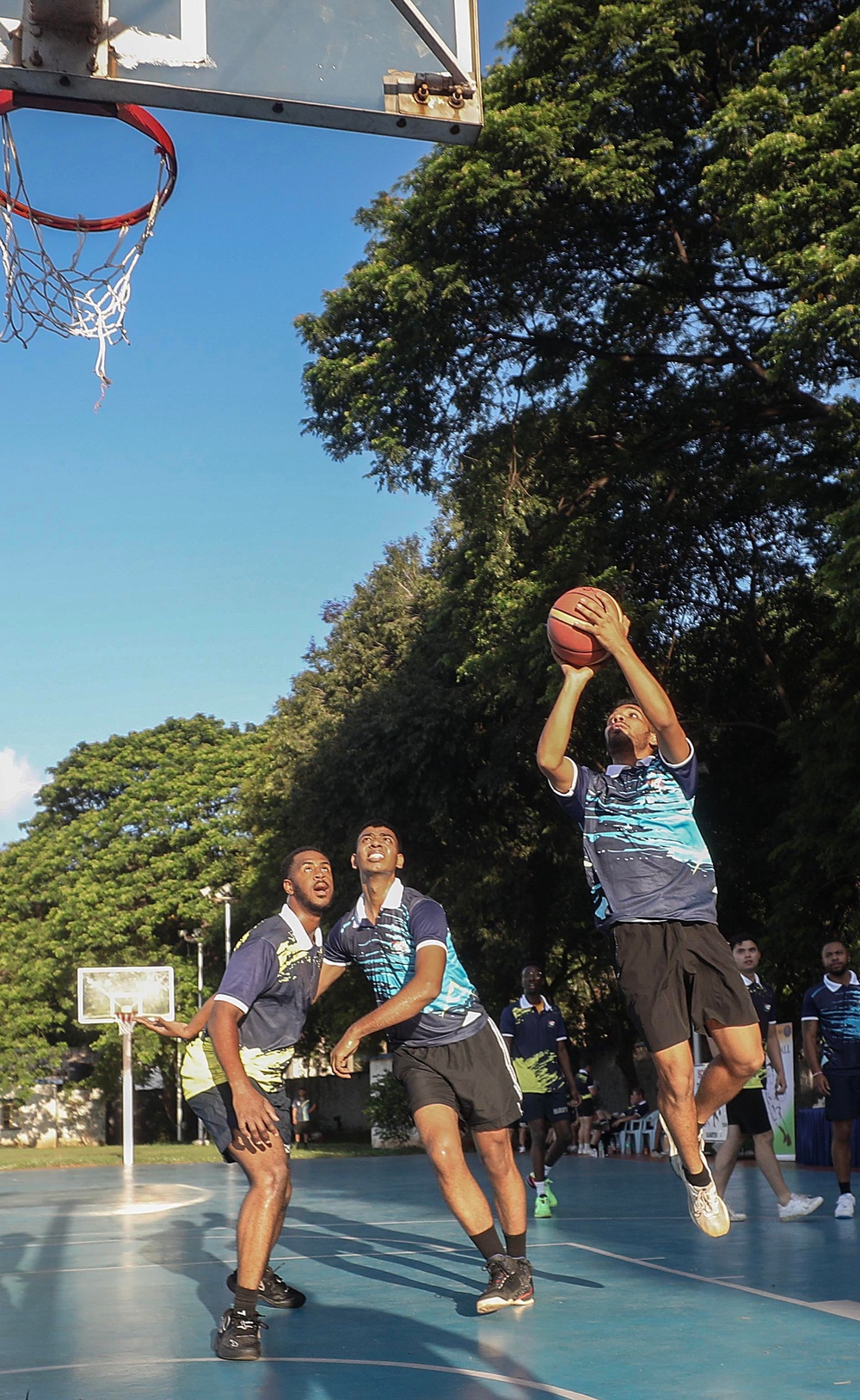 Indian, Australian, Japanese and U.S. Forces Participate in Exercise Malabar 2024 Sports Day