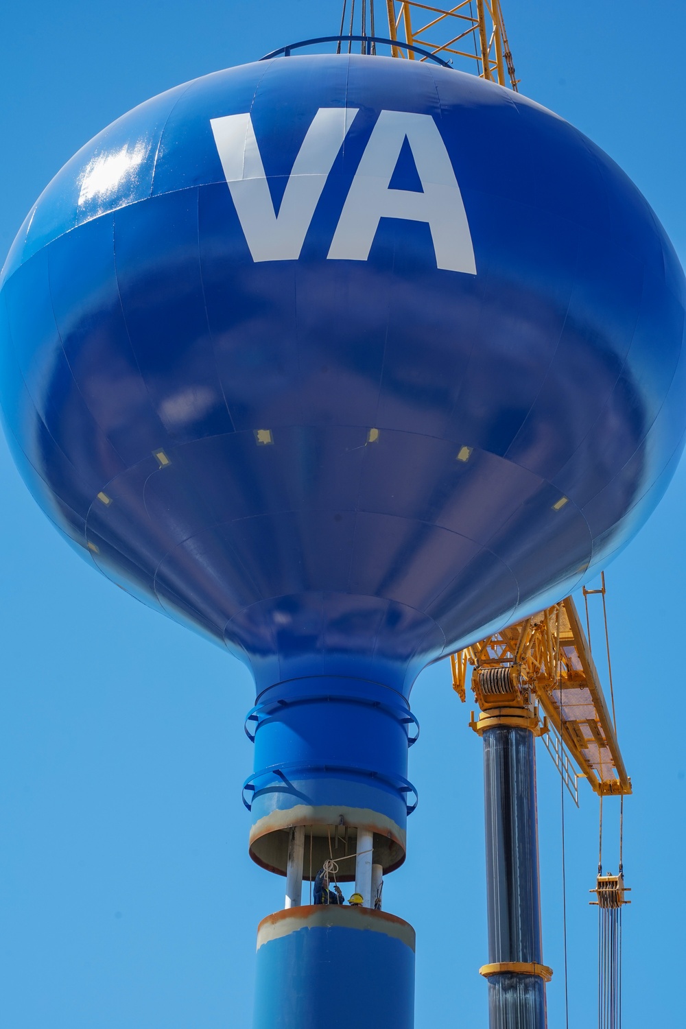 Construction continues at the Louisville VA Medical Center Oct. 8, 2024