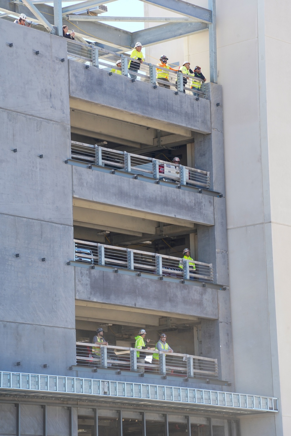 Construction continues at the Louisville VA Medical Center Oct. 8, 2024