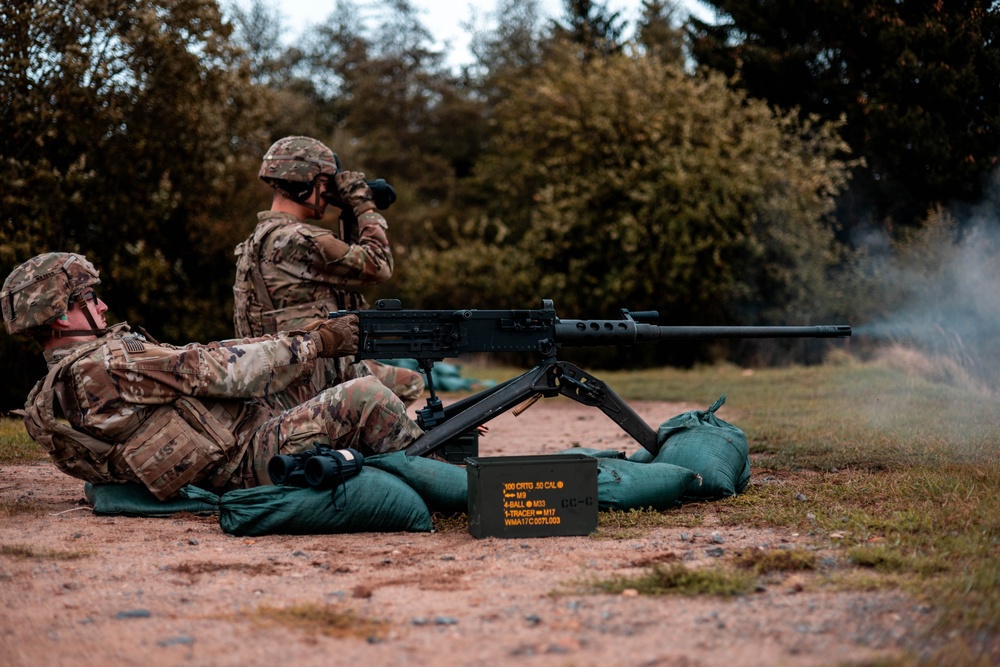 Charlie Battery, 1st Battalion, 6th Field Artillery Regiment .50 Cal Qualification Range