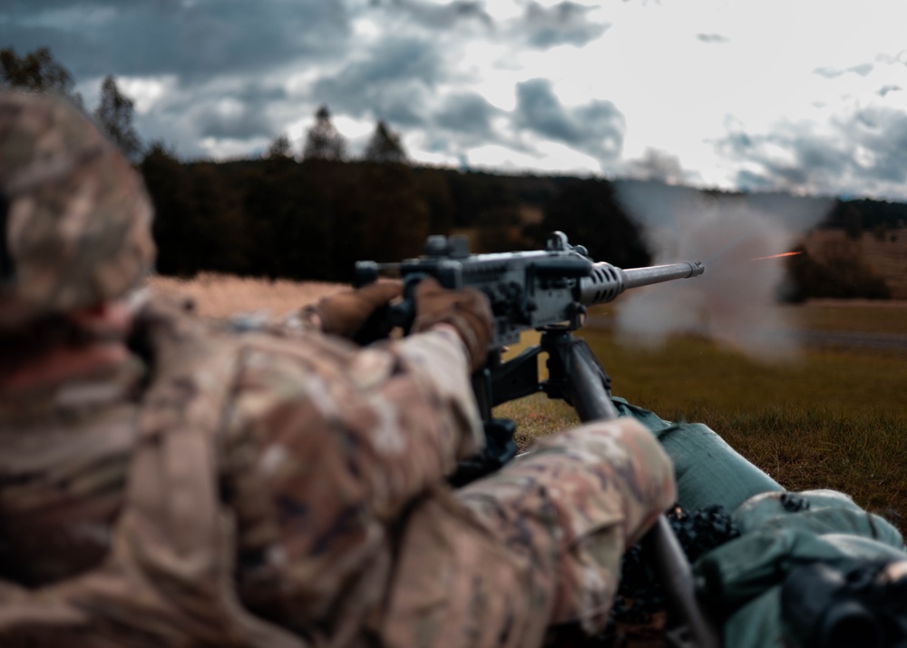 Charlie Battery, 1st Battalion, 6th Field Artillery Regiment .50 Cal Qualification Range