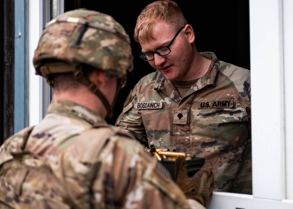 Charlie Battery, 1st Battalion, 6th Field Artillery Regiment .50 Cal Qualification Range