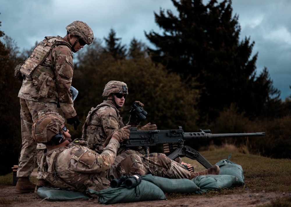 Charlie Battery, 1st Battalion, 6th Field Artillery Regiment .50 Cal Qualification Range