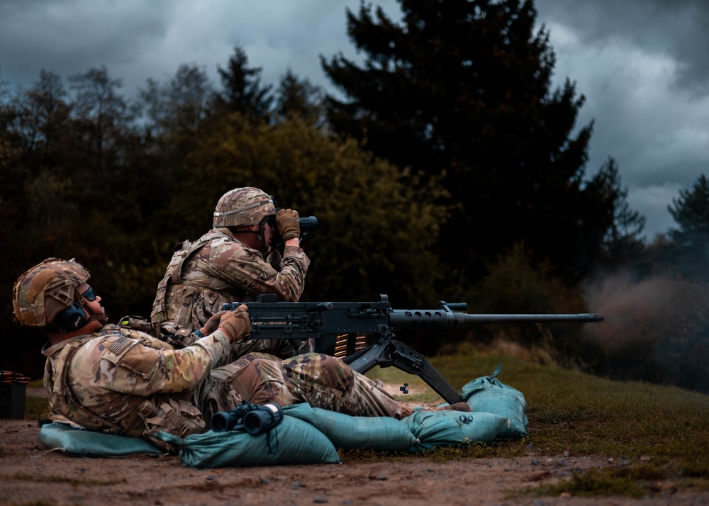 Charlie Battery, 1st Battalion, 6th Field Artillery Regiment .50 Cal Qualification Range