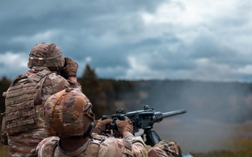 Charlie Battery, 1st Battalion, 6th Field Artillery Regiment .50 Cal Qualification Range