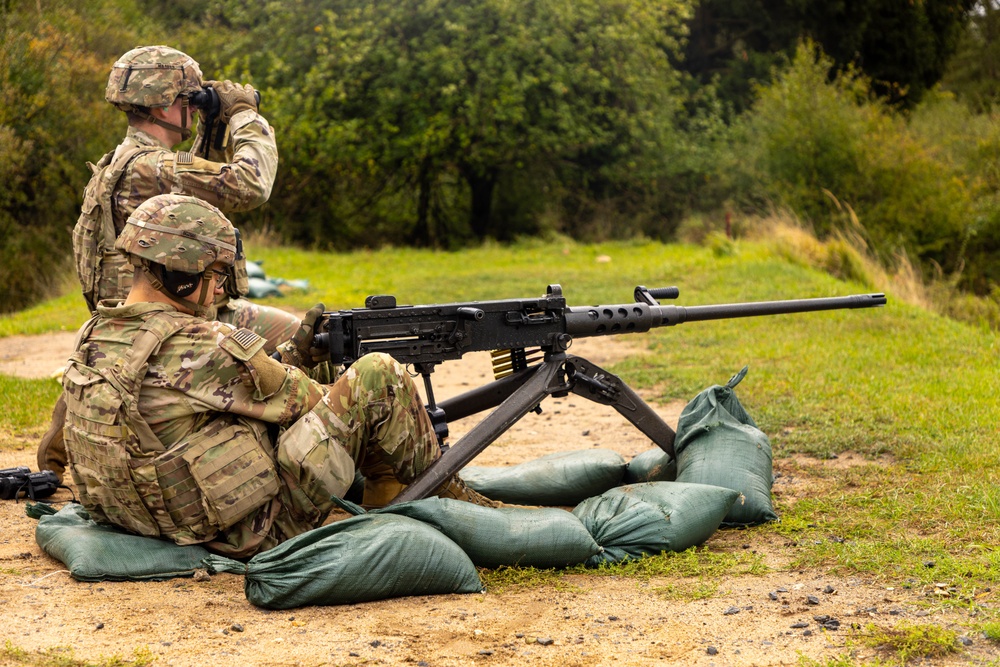 Charlie Battery, 1st Battalion, 6th Field Artillery Regiment .50 Cal Qualification Range