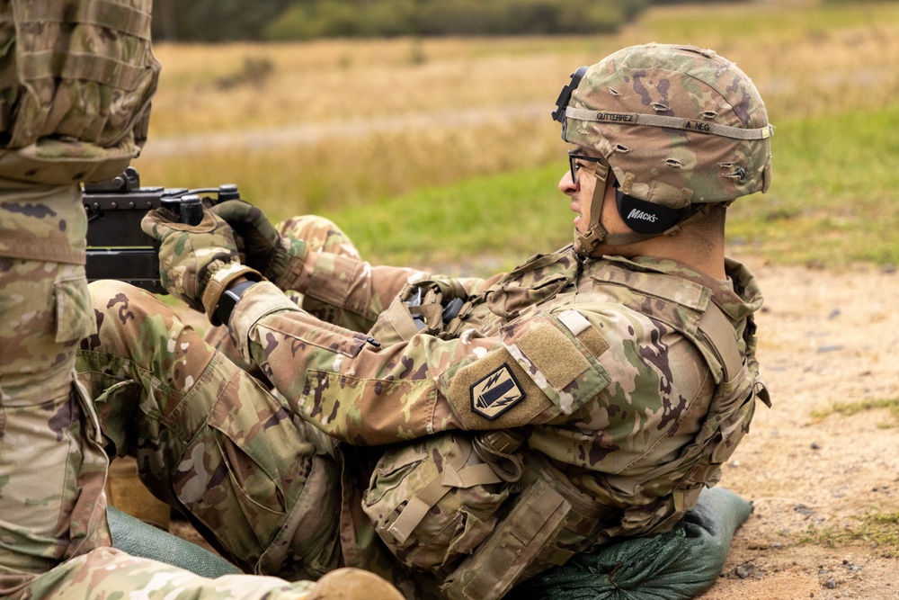 Charlie Battery, 1st Battalion, 6th Field Artillery Regiment .50 Cal Qualification Range