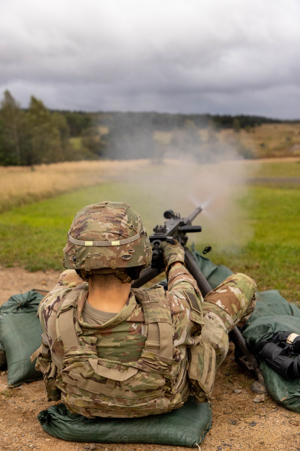 Charlie Battery, 1st Battalion, 6th Field Artillery Regiment .50 Cal Qualification Range