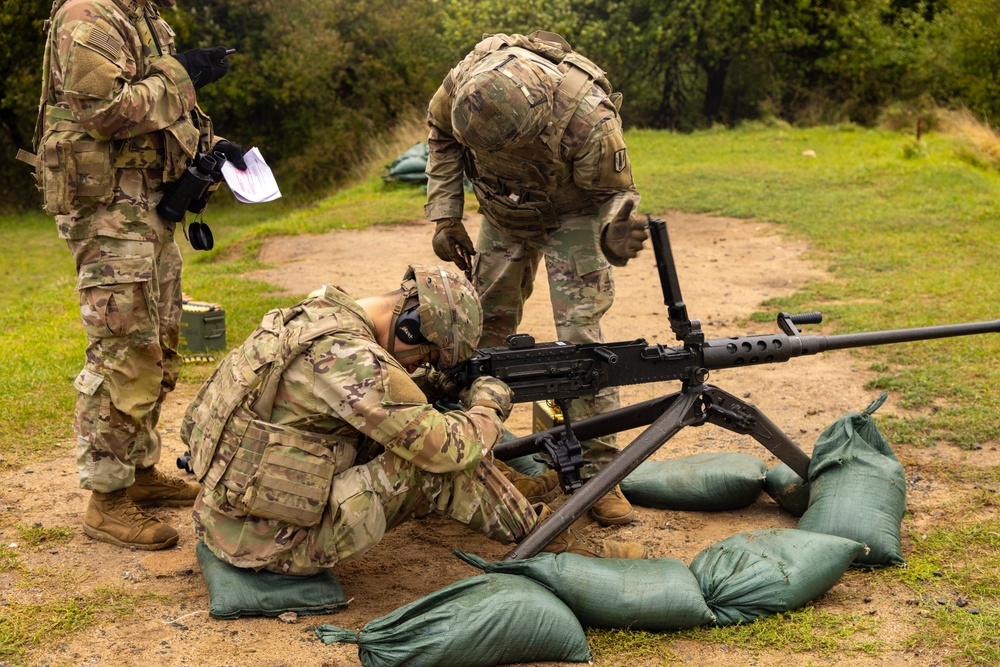 Charlie Battery, 1st Battalion, 6th Field Artillery Regiment .50 Cal Qualification Range