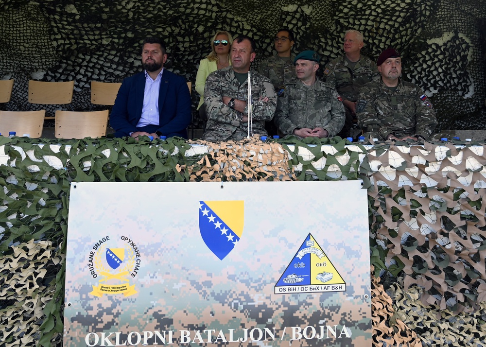 AFBiH Armored Battalion Live Fire Exercise DV Day