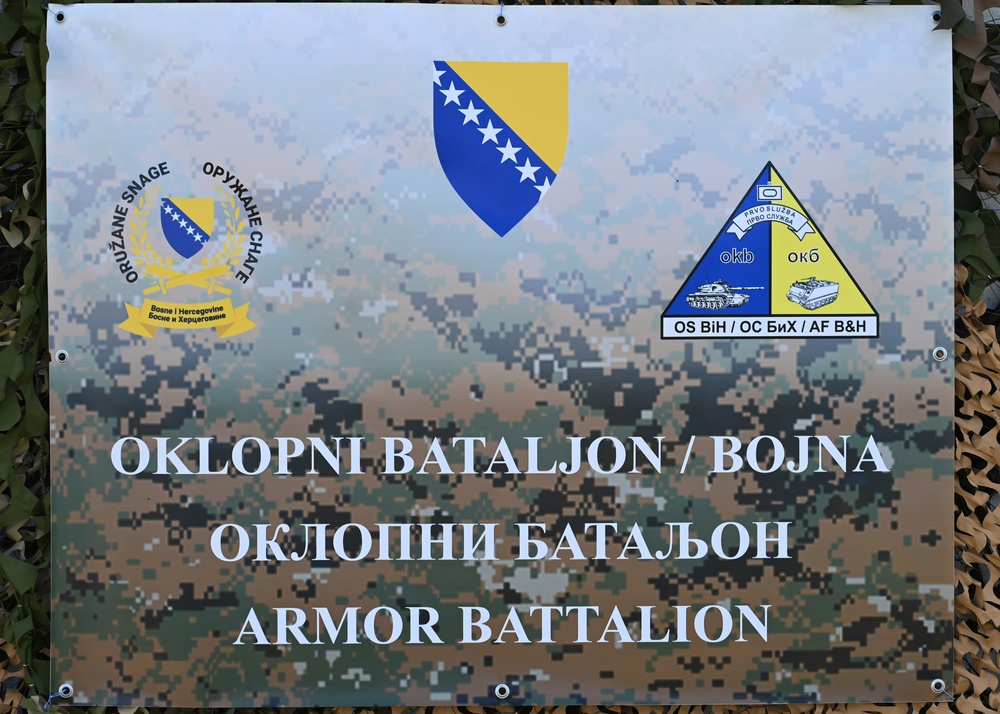 AFBiH Armored Battalion Live Fire Exercise DV Day