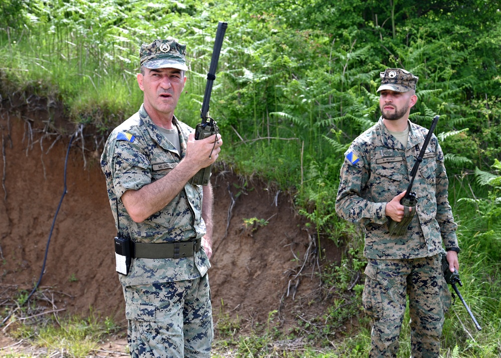 AFBiH Armored Battalion Live Fire Exercise DV Day