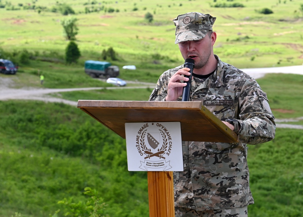 AFBiH Armored Battalion Live Fire Exercise DV Day