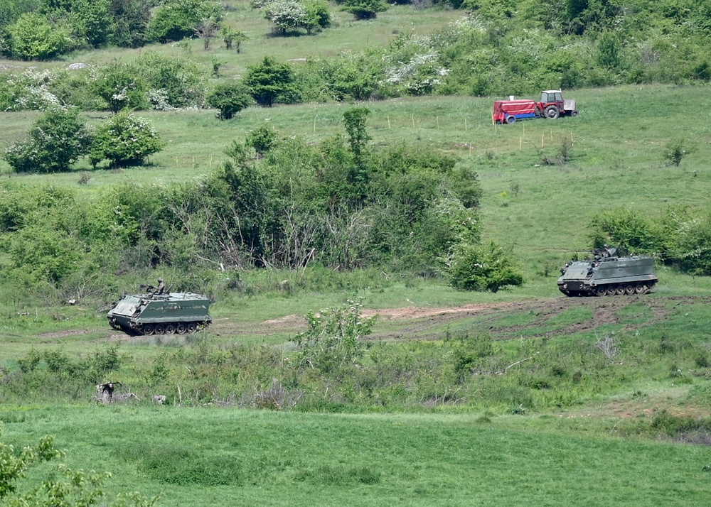 AFBiH Armored Battalion Live Fire Exercise DV Day