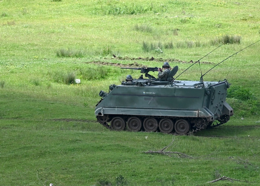 AFBiH Armored Battalion Live Fire Exercise DV Day