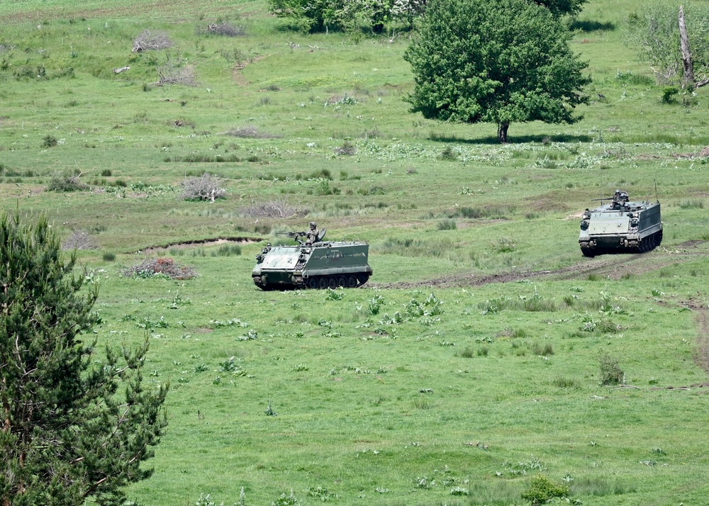 AFBiH Armored Battalion Live Fire Exercise DV Day