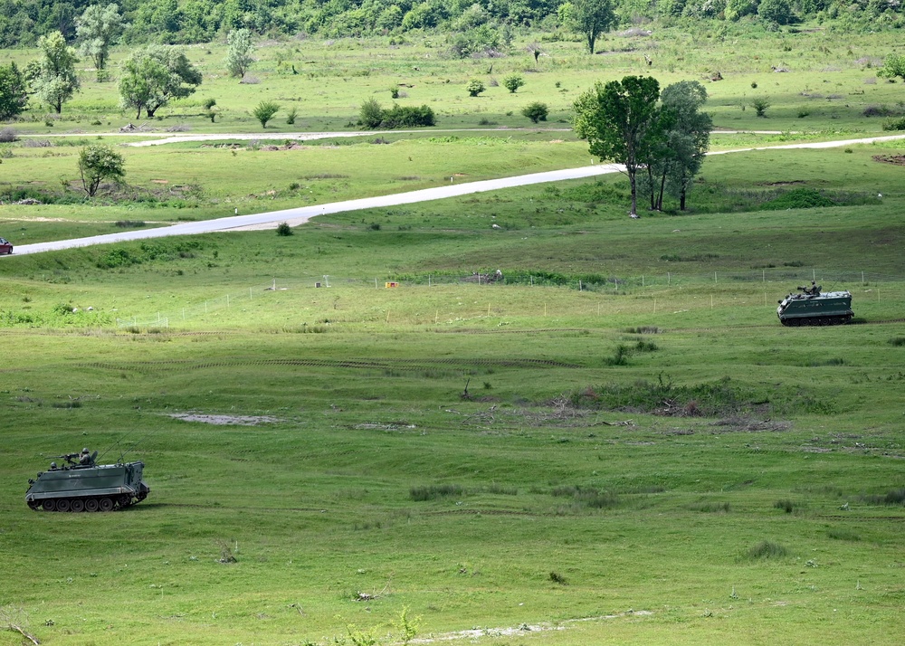 AFBiH Armored Battalion Live Fire Exercise DV Day