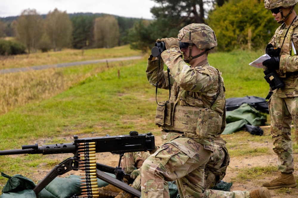 Charlie Battery, 1st Battalion, 6th Field Artillery Regiment .50 Cal Qualification Range