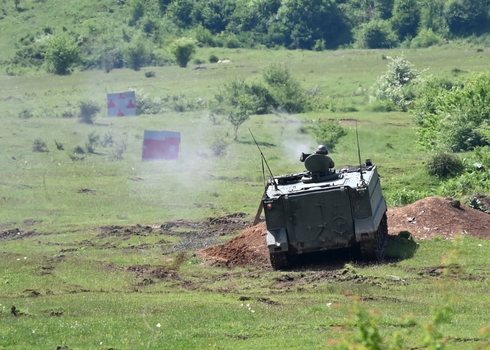 AFBiH Armored Battalion Live Fire Exercise DV Day