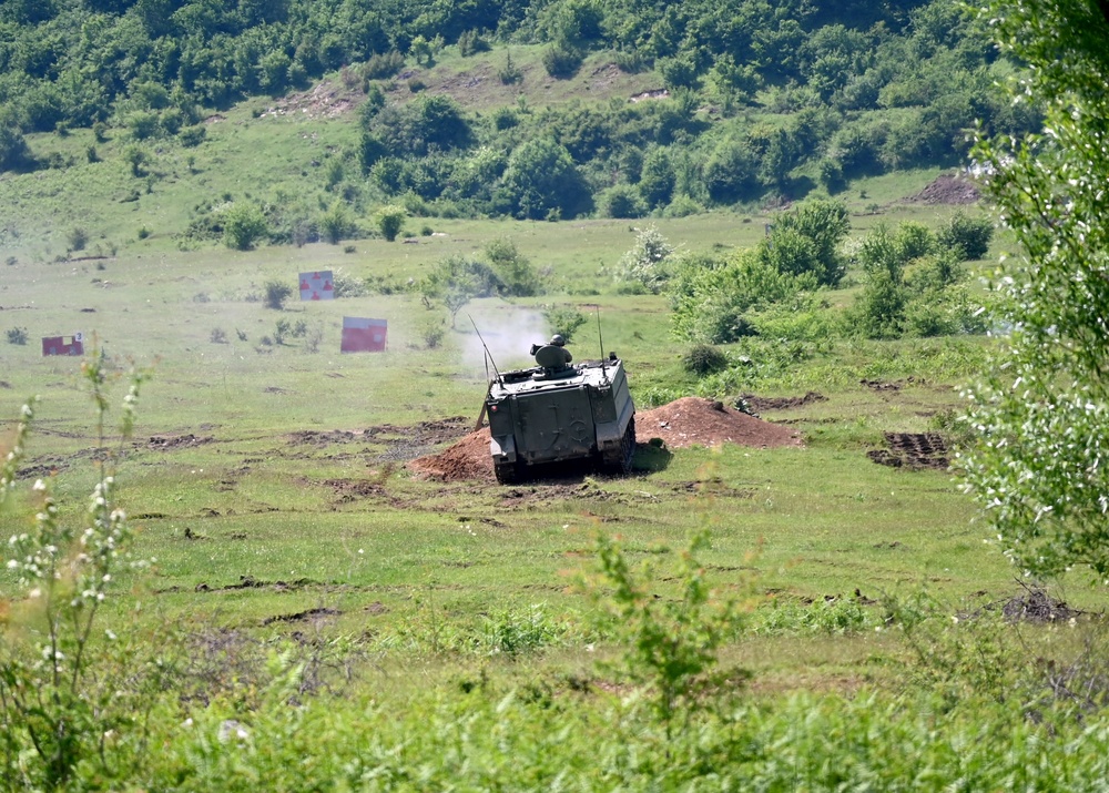 AFBiH Armored Battalion Live Fire Exercise DV Day