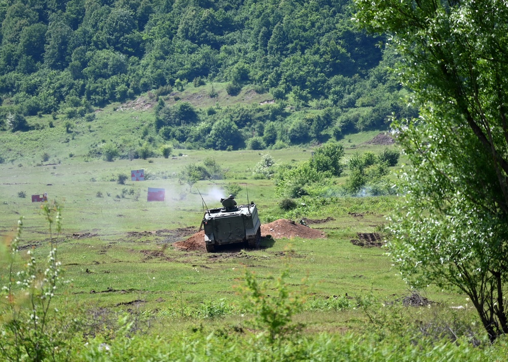 AFBiH Armored Battalion Live Fire Exercise DV Day