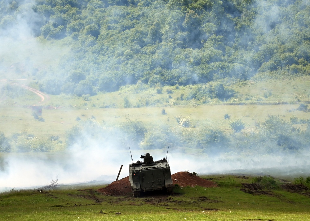 AFBiH Armored Battalion Live Fire Exercise DV Day