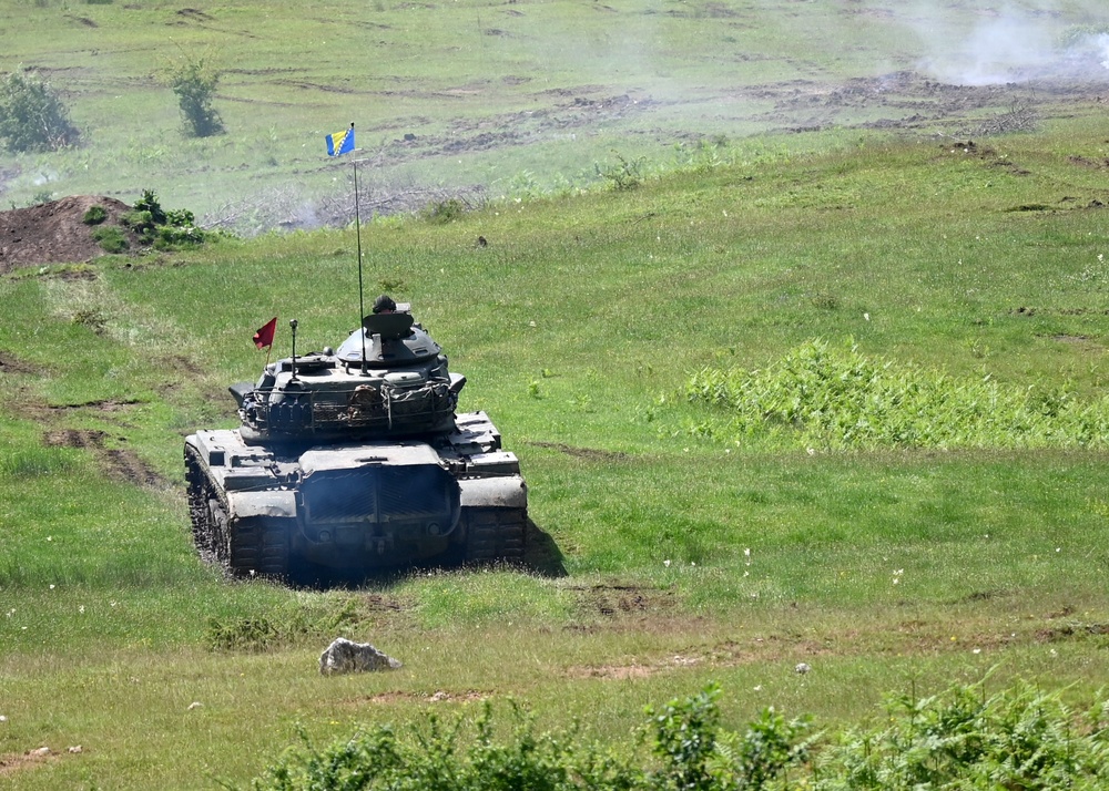 AFBiH Armored Battalion Live Fire Exercise DV Day