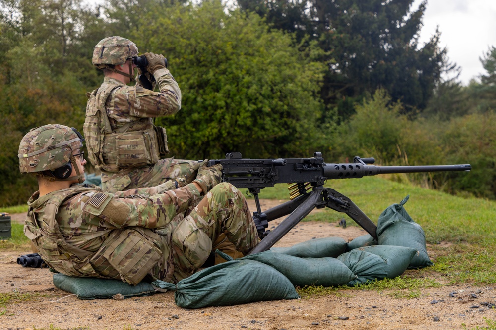 Charlie Battery, 1st Battalion, 6th Field Artillery Regiment .50 Cal Qualification Range