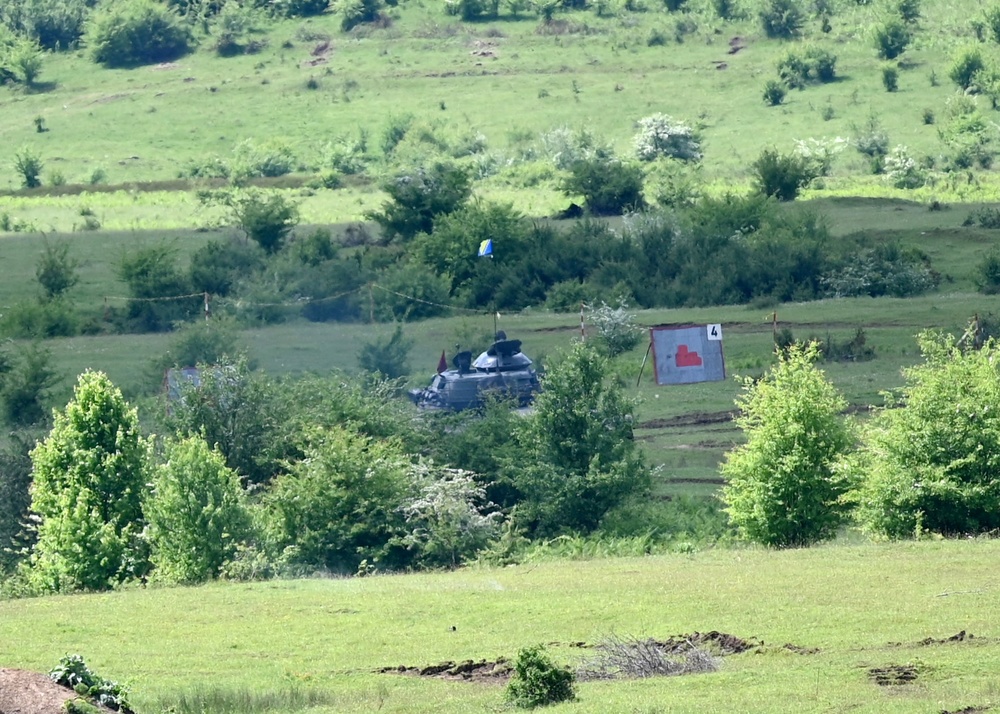 AFBiH Armored Battalion Live Fire Exercise DV Day