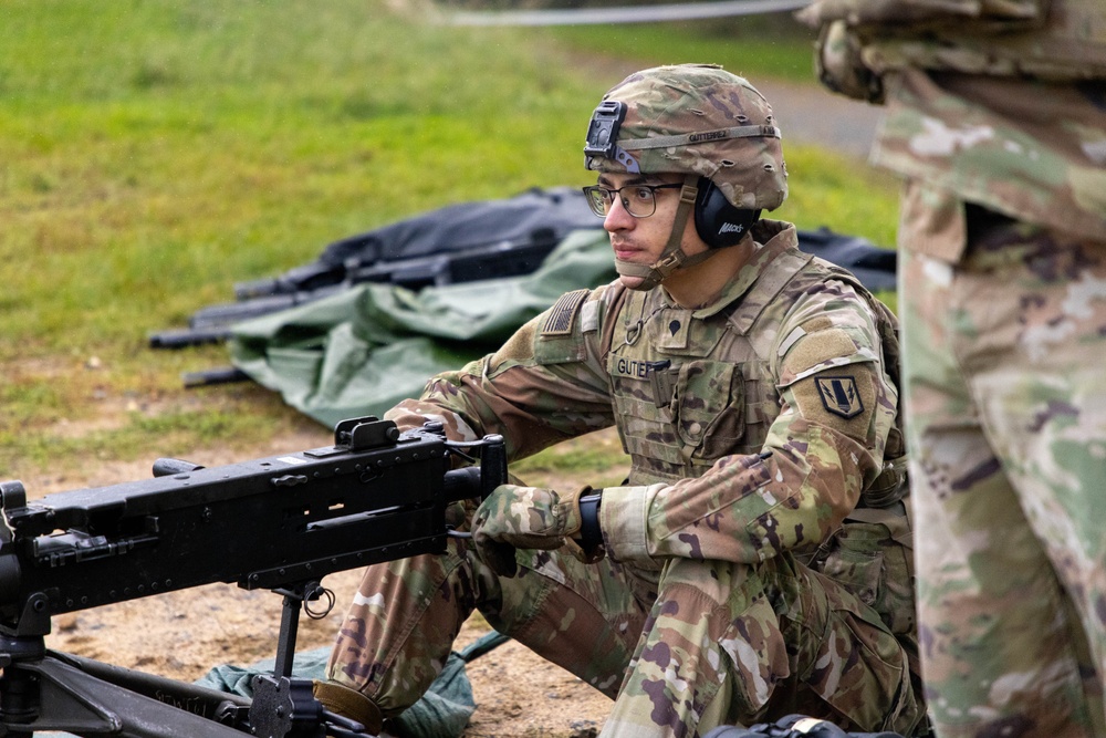 Charlie Battery, 1st Battalion, 6th Field Artillery Regiment .50 Cal Qualification Range