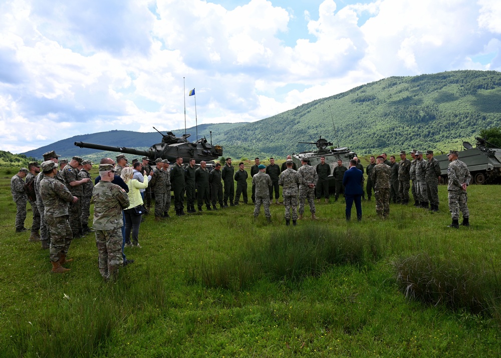 AFBiH Armored Battalion Live Fire Exercise DV Day