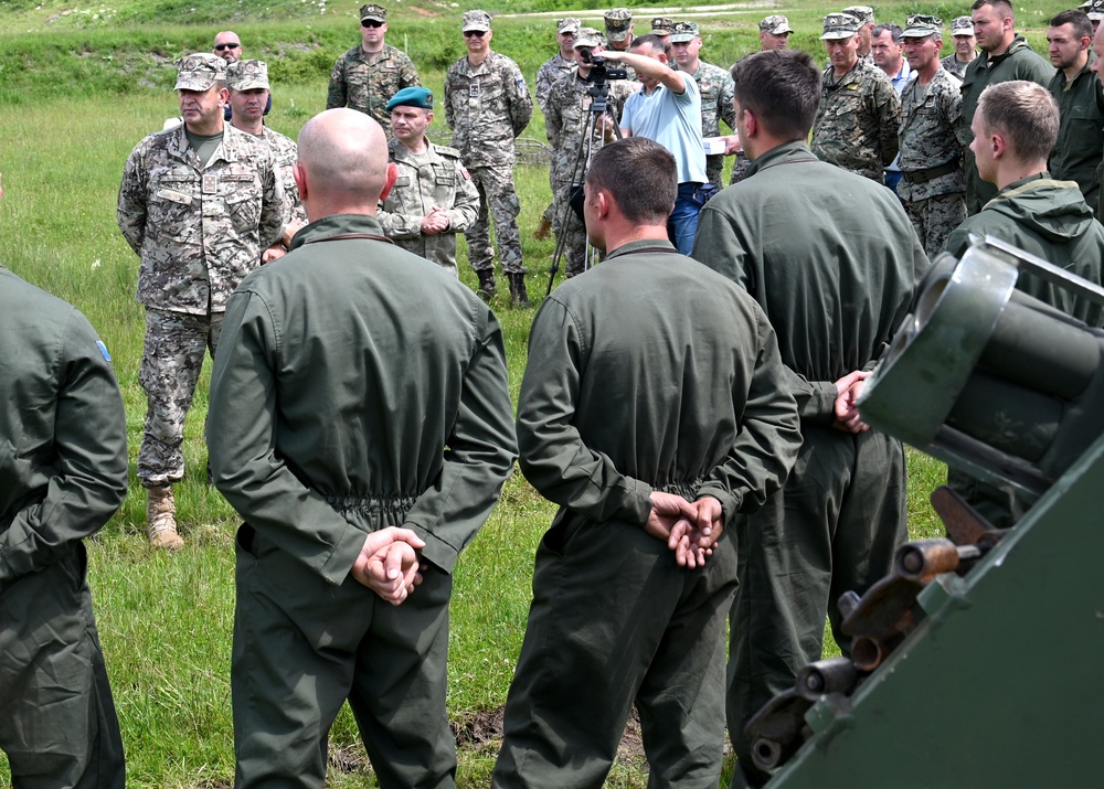 AFBiH Armored Battalion Live Fire Exercise DV Day