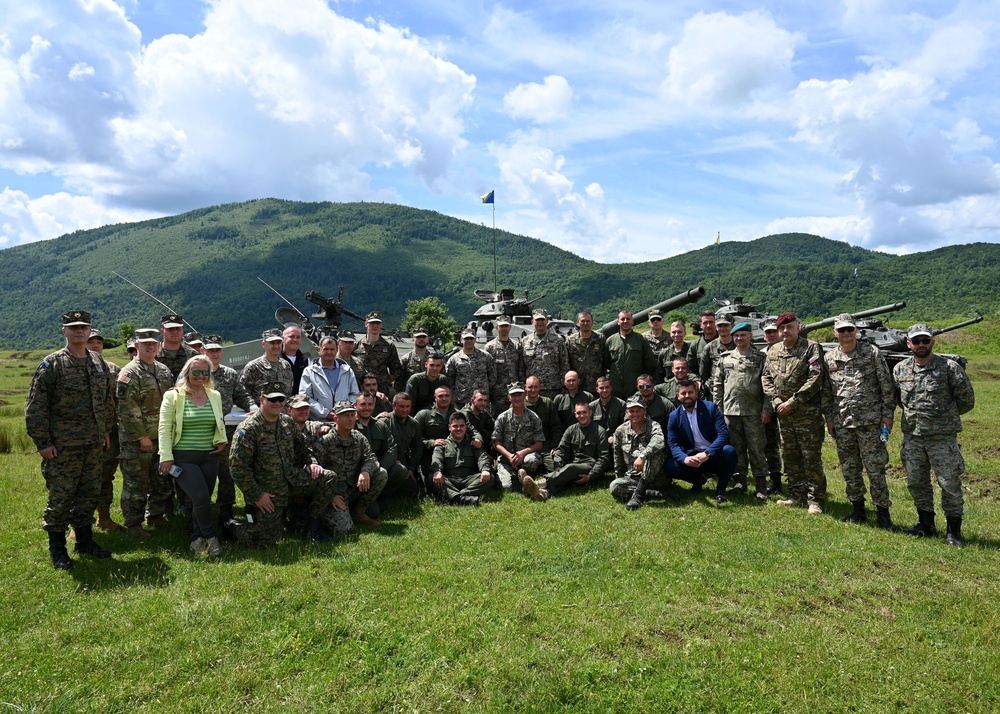 AFBiH Armored Battalion Live Fire Exercise DV Day