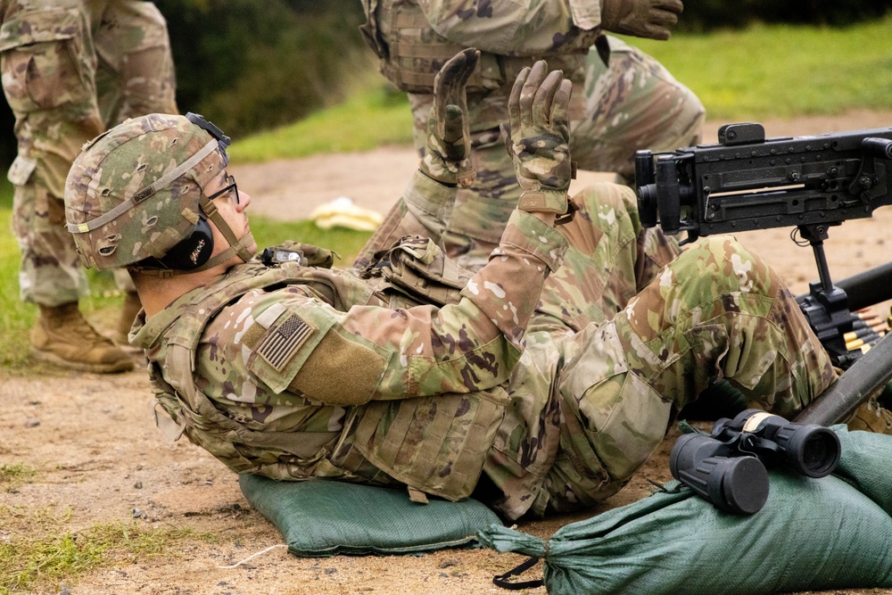 Charlie Battery, 1st Battalion, 6th Field Artillery Regiment .50 Cal Qualification Range