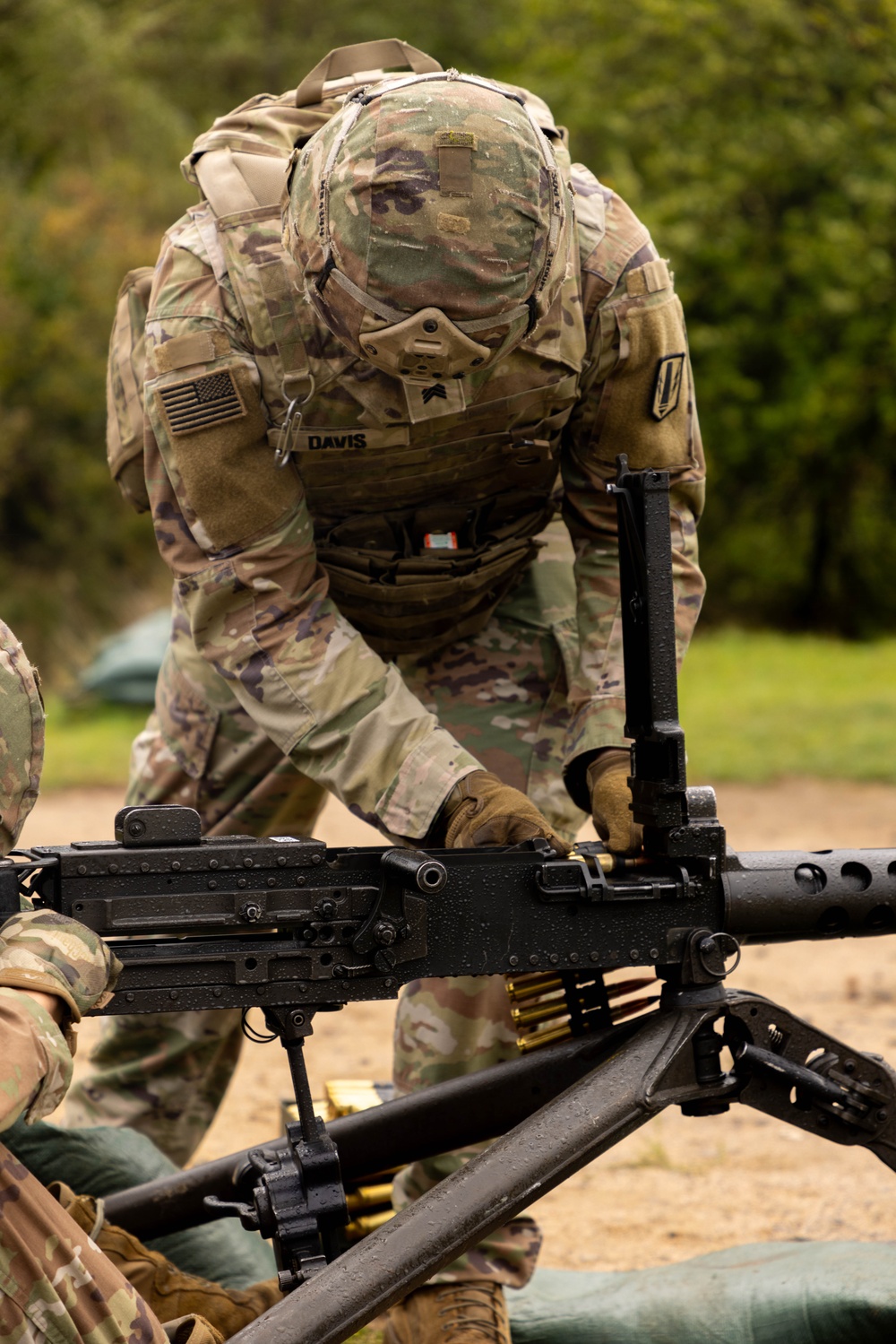 Charlie Battery, 1st Battalion, 6th Field Artillery Regiment .50 Cal Qualification Range