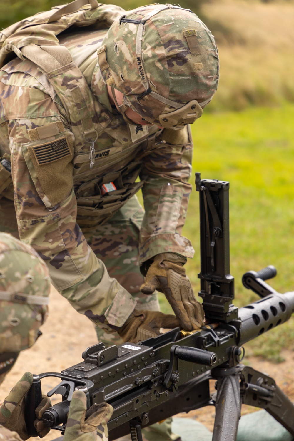 Charlie Battery, 1st Battalion, 6th Field Artillery Regiment .50 Cal Qualification Range