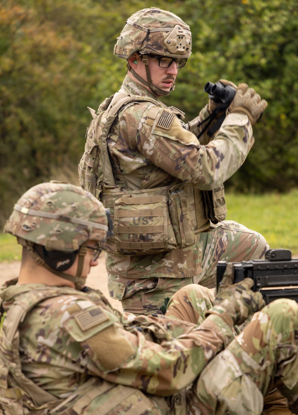 Charlie Battery, 1st Battalion, 6th Field Artillery Regiment .50 Cal Qualification Range