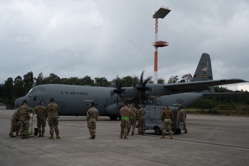 130th Airlift Wing deploys to support European Deterrence Initiative